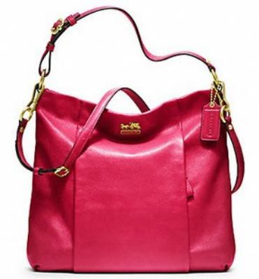 discount coach handbag-21762 rose red